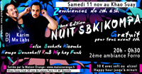 visuel nuit SBK / Kompa Généraliste du 11 novembre 2017